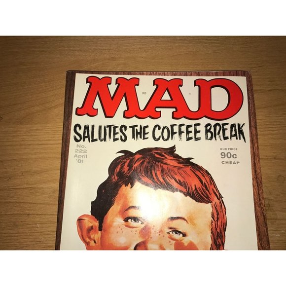 Mad Magazine Issue # 222 April 1981 Vintage Comic Book - Picture 2 of 16